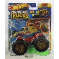 2024 HOT WHEELS XE TẢI MONSTER * J CASE * BASH ZILLA BEAST BASHERS