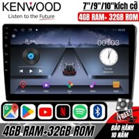 2024 Kenwood Mới 7 "/9"/10" Màn Hình IPS Android Xe Người Chơi (4GB + 32GB) ROM 2 Din Đa Phương Tiện MP5 Người Chơi