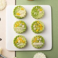 2024 Khuôn Bánh Trung Thu Tết Trung Thu Thỏ Ngọc Tay Đậu Xanh Bánh Ngọt Bánh Ngọt Bấm Mài Quốc Gia20250227