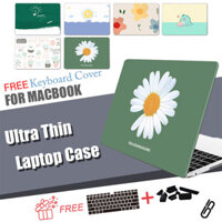 2024 Laptop Case MacBook Air 13 M3 13.6 Inch A3113 Ultra Slim Replacement Cover M2 2022 A2681 With Keyboard Cover Dust Plugs SNBN