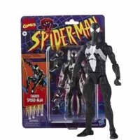 2024 Liquid Morphing Black Spider Action Figure Legend Vintage Series 6 Inch Symbiote Black Set
