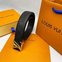 2024 Louis Vuitton LV Thương Hiệu Chính Hãng Dây Da Nam Nữ Cao Cấp Thiết Kế Thắt Lưng Kinh Doanh Thường Ngày Chất Lượng Cao Chữ L Khóa Da Bò Chiều Rộng 3.8cm L27