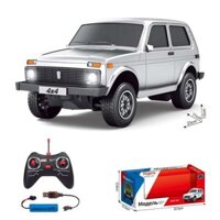 2024 Mới 1: 12 Kim Loại Sier Điều Khiển Từ Xa Lada Bán Tải Xe Mô Hình Ô Tô Đồ Chơi Trẻ Em Quà Tặng Tương Tác Cha Mẹ-Con
