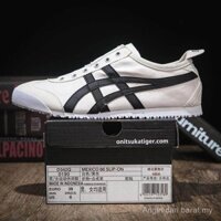 2024 mới Asics onitsuka Tiger Mexico 66 Giày SLIP-ON Canvas Giày vải Refill QP Giày