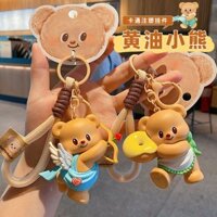 2024 Mới Chính Hãng Thái Bơ Bông Gấu Bông Sang Trọng Móc Khóa - Quà Tặng Cặp Đôi Trái Tim Tình Yêu Dễ Thương, Ba Lô Thú Nhồi Bông Mềm Quyến Rũ Cho Ngày Lễ Tình Nhân / Tình Bạn / BFF