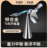 2024 Mới Dụng Cụ Mở Chai Chim Bay Cốc Cân Bằng Chim Thép Không Gỉ Dụng Cụ Mở Bia Rượu Dụng Cụ Mở Chai