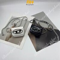 2024 Mới Eo Dây Xích Túi Nữ Dây Xích D Chữ Quần Jean Mini Thắt Lưng Nhỏ Túi