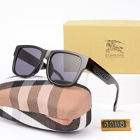2024 Mới Sang Trọng Cao Cấp Burberry Kính Mát Nam Nữ Thương Hiệu Thiết Kế Vuông Kính Chống Nắng Cho Nữ Sắc Thái 4358