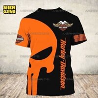 2024 motorcyclercycles Skull Harley-Davidson 3d Áo Hoodie, xe đạp DIRT, áo Hoodie trung tính Harley, xe máy cho But PHT262103K33