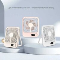 2024 New Desktop USB Ultra-thin Wind Power Charging Small Fan for Summer Cooling Portable Equip