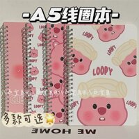 2024 Notepad Nhỏ Notepad Khác Nhau ins Sổ Tay Có Giá Trị Cao Notebook Dễ Thương Dày Hoạt Hình Notepad A5 Cuộn Máy Tính Xách Tay Giá Rẻ