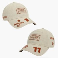 2024 Oracle Red Bull Racing Hat No.11 Sergio Perez No.1 Max Verstappen Monaco GP Mũ bóng chày
