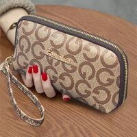 2024 Phiên Bản Hàn Quốc Túi Ly Hợp Nữ Vỏ Ly Hợp Nhiều Ngăn Màn Hình Lớn Túi Điện Thoại Di Động Dung Tích Lớn Ví Dài 10.17