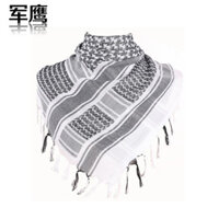 2024 Quân Đội Đại Bàng Ả Rập Ngụy Trang Khăn Trùm Đầu Ngoài Trời Lưới Lớn Catties Vuông Khăn Cotton Thoáng Khí Chống Gió Du Lịch Giải Trí 2.28