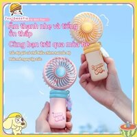 2024 Quạt Cầm Tay Dopamine Mới Di Động Mini Gió Cao Cấp Có Thể Điều Chỉnh Trong Hai Bánh Răng