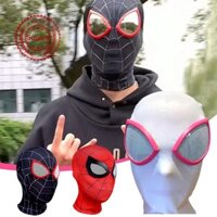 2024 Sắt Nhện Mặt nạ Phim Siêu Anh Hùng Vai Trò Chơi Mũ Đội Đầu Người Lớn Đầm Cosplay Mặt nạ Halloween F5n4