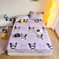 2024 Tấm ga trải giường cotton mây mới được cấp phép chính thức Sanrio - Kiểu hai