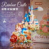 2024 Tương Thích Lâu Đài Lego Công Chúa Cây Hoa Nhà Xếp Hình Độ Khó Cao Lắp Ráp Xây Dựng Quà Tặng Cho Bé Trai Bé Gái 2.266