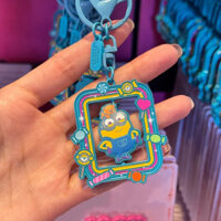 2024 Universal Studios Minions Tim Bear Sweet House Móc chìa khóa, Bắc Kinh Universal Studios kỷ niệm mặt dây chuyền tên bộ sưu tập mặt dây chuyền
