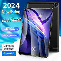 2024 VIVO 5G Android tablet Máy tính bảng chơi game hiệu năng cao RAM 12GB ROM 512G Hỗ trợ thẻ SIM kép COD