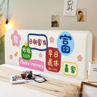 2024 Vỏ bọc đầu giường phong cách công chúa mới, in hoạt hình, chống bụi, bọc toàn bộ đàn hồi phổ quát