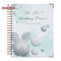 🔥2024 Wedding Planner & Organizer - Wedding Planner Book 2024 Wedding Planner & Organizer Book Paper for Bride, 9.3 Inch X 11.3 Inch Nhật Ký Đính Hôn Sách
