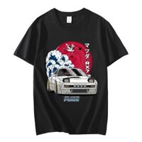 20242024 Áo nam In Hình Xe Đua Ae86 Cá Tính Takumi Fujiwara R34 Skyline Gtr Jdm S-5XL S-5XL