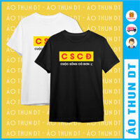 2024Áo CSCĐ Cuộc sống cô đơn 🎁 Áo Local brand , áo thun nam nữ độc lạ hài hước cuộc sống cô đơn