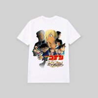 2024Áo phông thun in hình Conan thám tử lừng danh anime chibi
