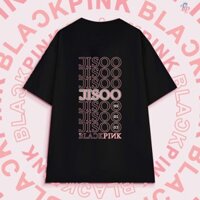 2024Áo thun cao cấp 4 thành viên BlackPink, Jisoo, Jennie, Lalisa, Rose, Blink, BP, Kpop