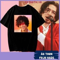 2024Áo thun Fujii Kaze thun cotton tay lửng Jpop Matsuri Japanese Singer unisex cryaotic10