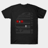 2024Áo thun Không Đậu Xe xinh Nissan Skyline R32 GTR TShirt - TEE57