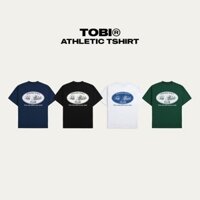 2024Áo Thun Tay Lỡ Cotton Thể Thao Athletic TOBI