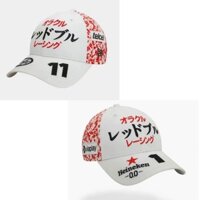 2024f1 Red Bull Racing Cap Nhật Bản Phiên bản đặc biệt Quạt lái xe Bóng chày Vịt Lưỡi cong vành mũ chống nắng