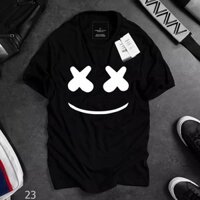 2024[HCM](Hỗ trợ phí vận chuyển) Áo thun nam nữ form rộng Hàn Quốc in hình Mặt Cười độc đẹp vải dày mịn mát