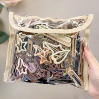 2024Kẹp tóc kiểu Melard mới mùa hè cho phụ nữ, kẹp tóc mái, kẹp bên, kẹp tóc, kẹp mỏ vịt, phụ kiện