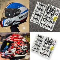 [2024NEW] Miếng dán mũ bảo hiểm xe máy miếng dán mũ bảo hiểm nam chống nước Phản quang SHOEI Arai miếng dán chống xước