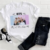 2024SALE- ÁO THUN BTS WORLD CHỮ KÝ CÁC THÀNH VIÊN JUNGKOOK JIMIN SUGA TAEHYUNG RM JHOPE JIN - áo siêu chất