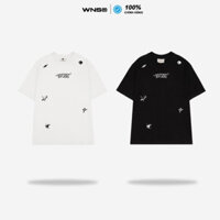 2024WNS Space Tee - Áo thun cotton unisex form oversize chính hãng Local Brand WNS