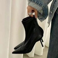 2024Year Sweet Cool Style Small Boots2024Instafamous Design SenseinsTrendy Elegant Lady Joker Ankle Boots VQZV