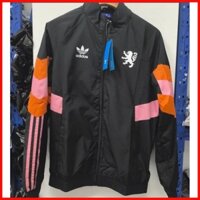 ♞,♘,♙2025-26 Nam Hà Lan Áo Gió Đen Có Mũ Trùm Đầu Áo Bóng Đá Huấn Luyện Bóng Đá S-XXL OVERSIZE