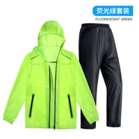 2025 Bộ áo mưa và quần mưa mới, phiên bản mỏng cho người lớn, áo mưa đi xe đạp, xe điện, xe tay ga, áo mưa giao hàng 3.8