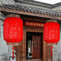 2025 Đèn Lồng Tết Nguyên Đán Treo Trang Trí Đèn Lồng Ngoài Trời Trang Trí Tết Nguyên Đán