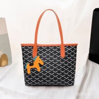 [2025 Hot] Túi mua sắm in hình răng chó phong cách Hàn Quốc, túi nhỏ cầm tay một vai mới mùa xuân hè 2025