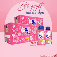 (2025 LỐC 10 CHAI) 82X The Pink Collagen 100ml Hàm Lượng 1000mg Collagen, Nước Uống Đẹp Da Tràn Năng Lượng Từ Nhật Bản