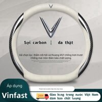 2025 Mẫu Vinfast VF3 VF5 VF6 VF7 VFe34 Fadil Bọc Vô Lăng Bọc Da Da Dùng Cho tất cả các mùa boc vo lang