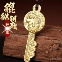 2025 Móc khóa vàng Pixiu mới, trang trí treo xe cung hoàng đạo, sáng tạo cho nam và nữ