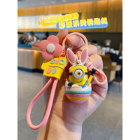 2025 Móc khóa xe Bob Minion mới cho phụ nữ, mặt dây chuyền ba lô tinh tế, móc khóa búp bê hoạt hình