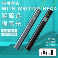 2025 mới Bút Laser mạnh Bộ phận bán hàng Đèn xanh Công suất lớn Sạc USB Văn phòng Giảng dạy Bàn cát Trình diễn Laser siêu dài20240730