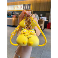 2025 Mới Chính Hãng Không Bao Giờ Rời Biệt Cặp Đôi Móc Chìa Khóa Xe Dễ Thương Mặt Dây Ba Lô Trang Trí Nhỏ